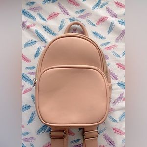 Pink small backpack